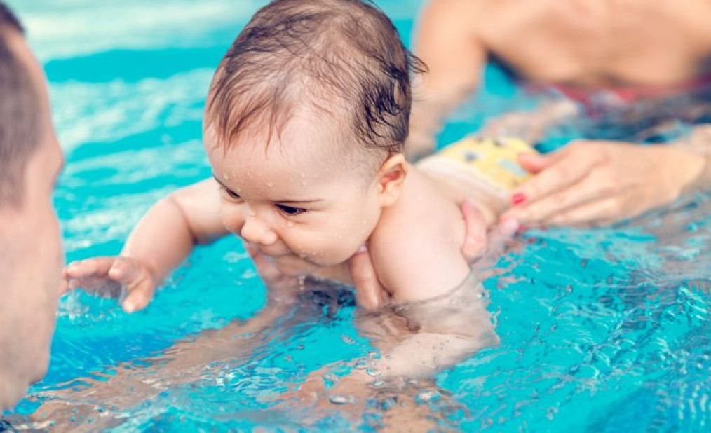 toddler swimming