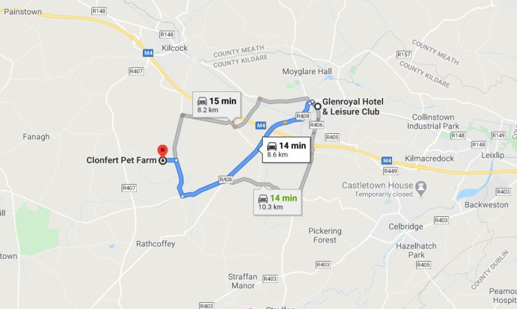 Directions to Clonfert Farm