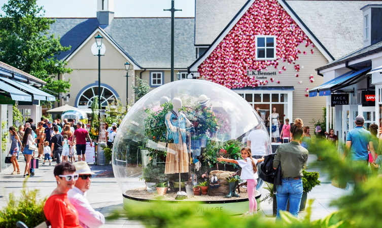 kildare village open air shopping