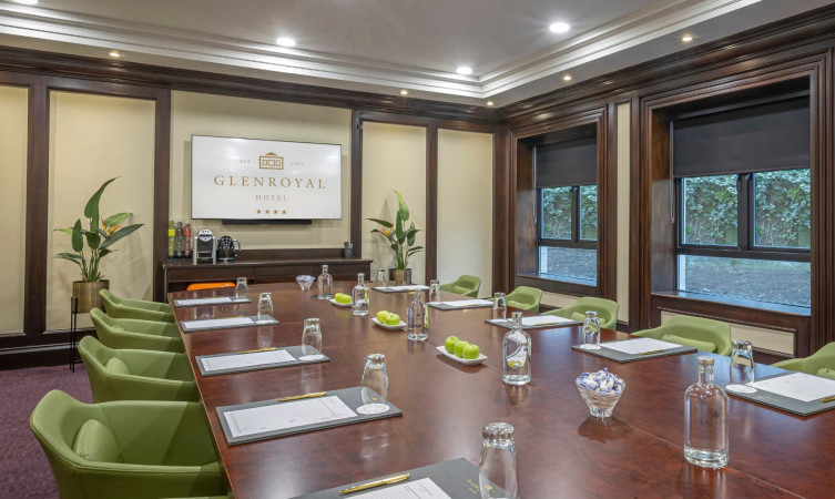 meeting room inside the Glenroyal Hotel