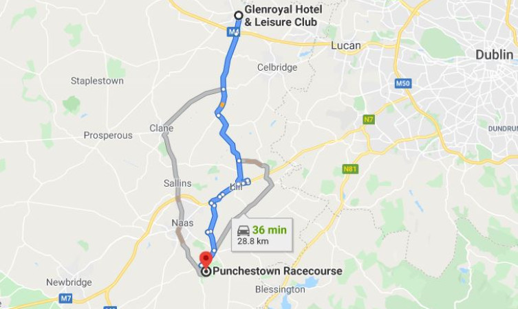 Directions to Punchestown Racecourse