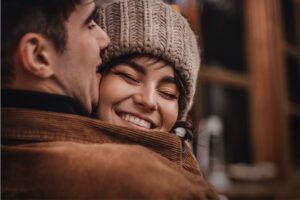 image of a male and female couple laughing - January Sale image for Glenroyal Hotel
