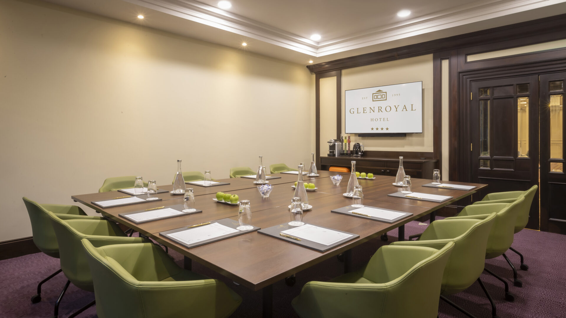Glenroyal Hotel Kinvara Boardroom Style - Glenroyal Hotel