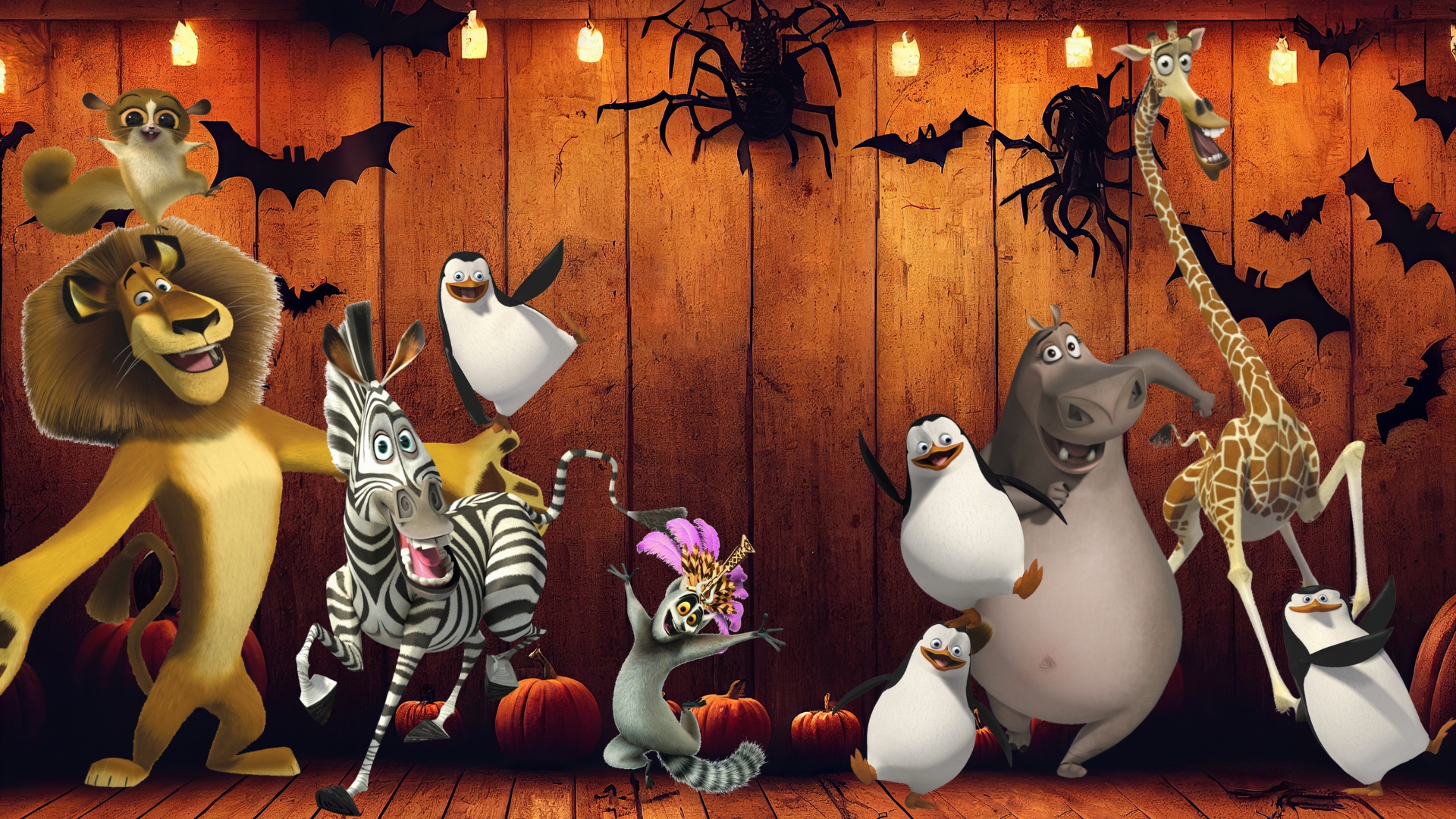 Madagascar Halloween Kids Club 2025 banner - Glenroyal Hotel