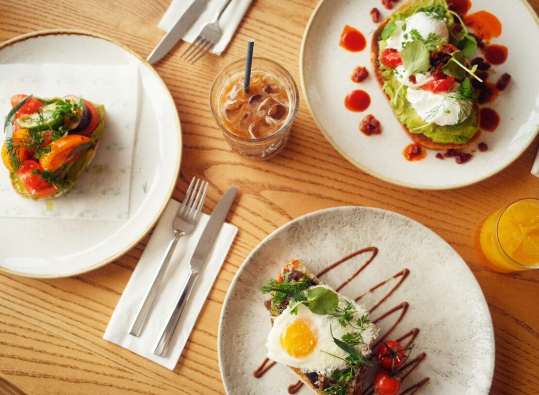 Shoda 2026 Jan overhead view dishes - Glenroyal Hotel