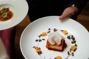 2026 April Pork Belly in hand - Glenroyal Hotel